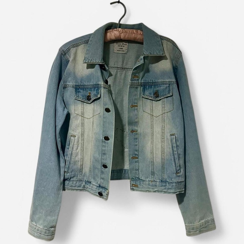 Love Tree Denim Jacket - L